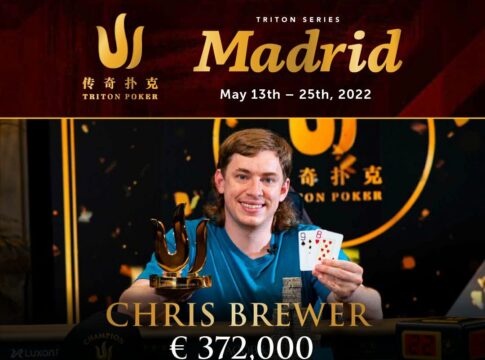 Triton Madrid – Chris Brewer holt sich das erste Shortdeck-Event
