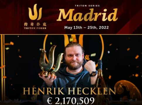 Triton Madrid: Hecklen triumphiert beim Main Event, Dwan führt beim Omaha