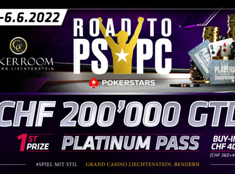 Heute startet die „Road to PSPC“ im Grand Casino Liechtenstein! – Zehn Ticket Gewinner!