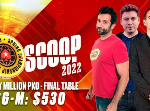 SCOOP 2022 Livestream um 19:00 Uhr mit dem $530 Sunday Million Final Table!