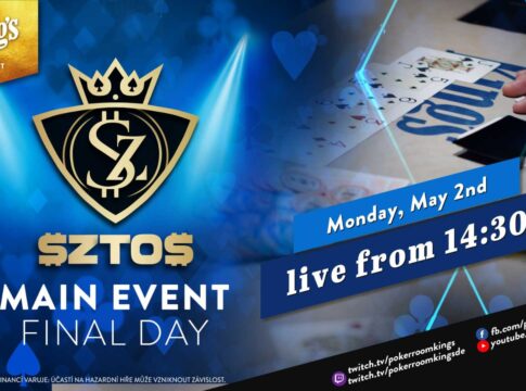 Montag ab 14:30 Uhr Finaltag des $ZTO$ Main Events!