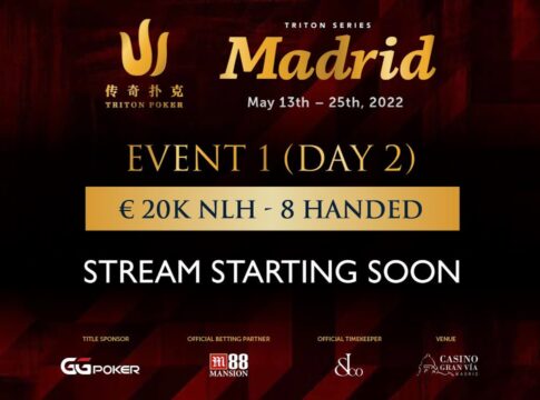 Ab 14:00 Uhr Livestream vom Finale des Triton Poker Madrid €20.000 NLH 8-Max!