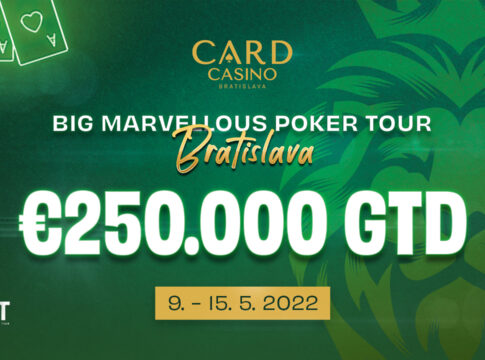 Die Big Marvellous Poker Tour bringt €250.000 nach Bratislava