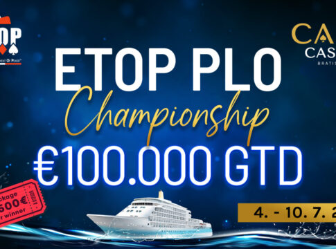 Nächste Woche €100.000 GTD bei der ETOP PLO-Meisterschaft in Bratislava