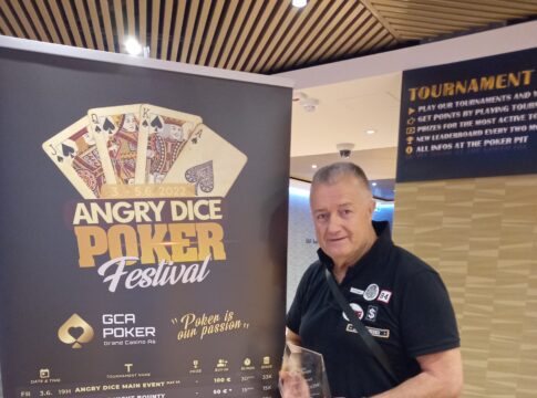 Das Angry Dice Poker Festival Main Event geht nach Deal an Magic Man