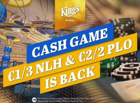 Die Rückkehr des €1/€3 NLH & €2/€2 PLO Cash Game im King’s Resort!