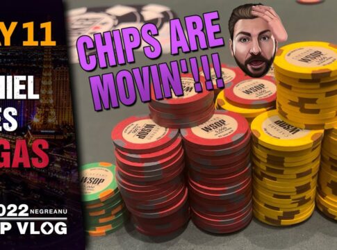 Negreanus WSOP Vlog – Daniel Goes Vegas – Tag 11 – CHIPS ARE MOVIN‘ in the $25,000 PLO
