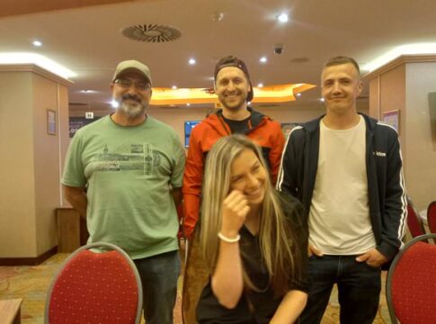 Vier Spieler teilen beim Megastack Event am Samstag im Grand Casino Aš!