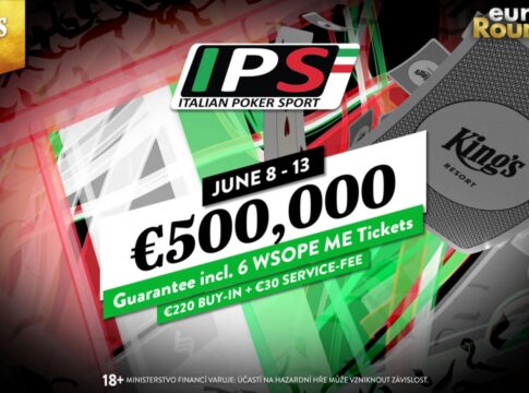 €500.000 GTD beim Italian Poker Sport Festival im King’s