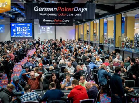 Ein volles Haus am Samstag sorgt beim GPD Main Event bereits für 1.814 Entries!