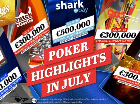 Heißer Pokersommer! – Das Turnierprogramm des King’s bis Ende August