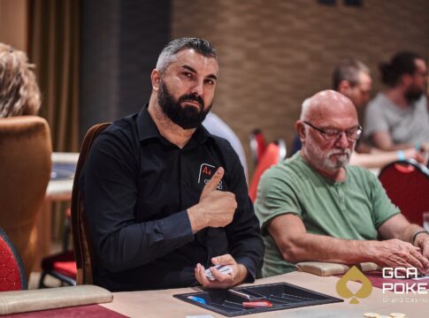 Jürgen Fünt führt beim Diamond Cup in Asch