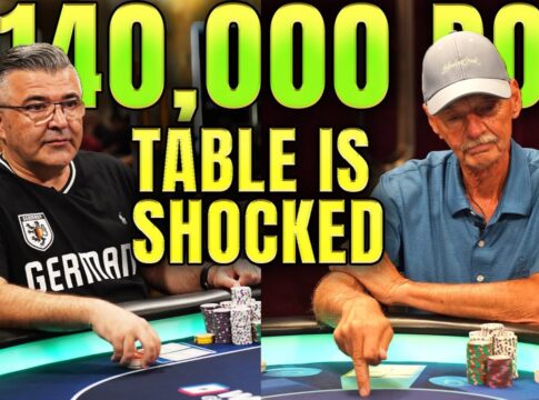 AA vs. KK – Krasser Cooler im Hustler Casino in $140k Pot