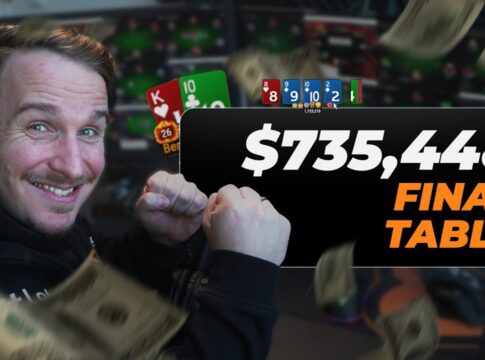 REACHING A $735,448 FINAL TABLE | Twitch Poker Stream