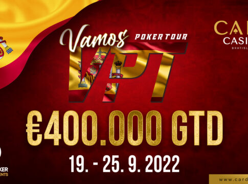 Heißer September im Card Casino Bratislava mit Vamos Poker Tour und Cash Game Festival!
