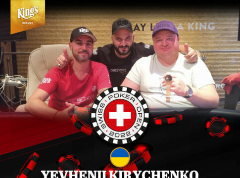 Yevhenii Kirychenko holt sich das High Roller der Swiss Poker Open