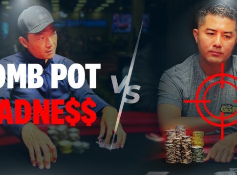 $81,000 pot? Andy fires PERFECT BLUFF vs. rich businessman! ♠ Live at the Bike!