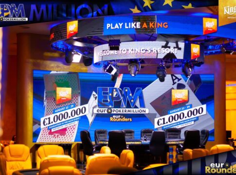 Raffaele Zambo führt bei der Euro Poker Million im King’s