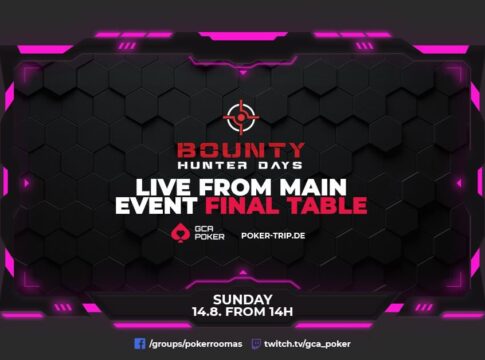 Sonntag ab 14:00 Uhr Livestream vom Finale des BHD Main Events aus dem Grand Casino Aš!