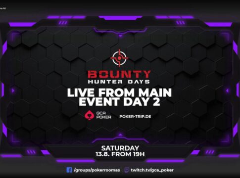 Samstag ab 19:00 Uhr Livestream vom Tag 2 des BHD Main Events aus dem Grand Casino Aš!