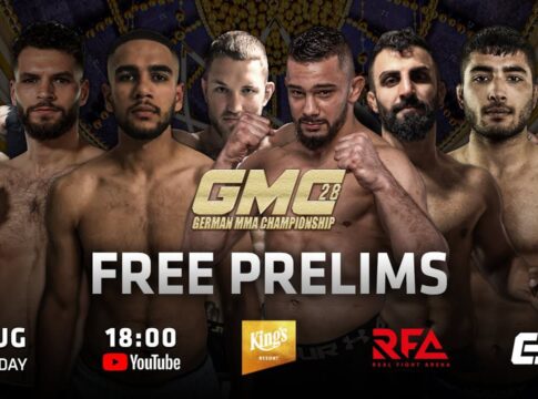 Samstag ab 19:00 Uhr Livestream von der German MMA Championship aus dem King’s!