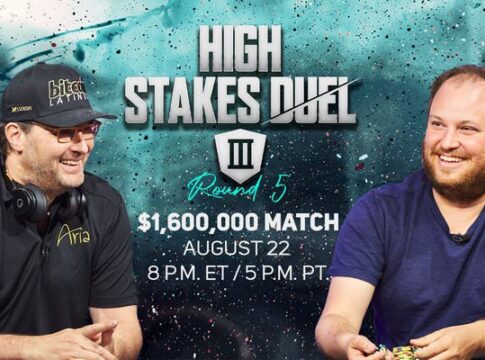 PokerGo High Stakes Duel III Round 5 – Hellmuth vs. Seiver um $1.600.000 am 22. August!