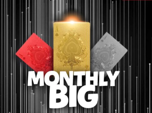 Zwölf Monthly Big Turniere garantieren €172.500 im August auf win2day!
