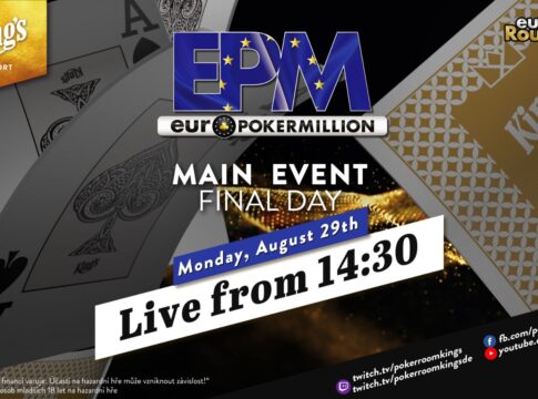 Montag ab 14:30 Uhr Livestream vom Finaltag des €490 Euro Poker Million Main Events!
