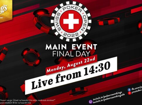 Montag ab 14:30 Uhr Livestream vom Finale des €550 Swiss Poker Open Main Events!