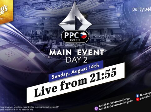 Sonntag ab 21:55 Uhr Livestream vom Tag 2 des €330 PPC Main Events!