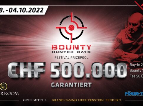 Das GC Liechtenstein lädt zur 3. Ausgabe der Bounty Hunter Days mit CHF500.000