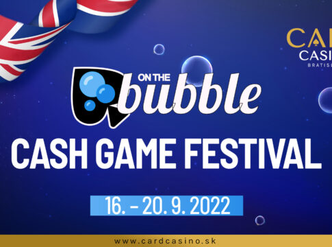 Am Wochenende gibts das On The Bubble Cash Game Festival in Bratislava
