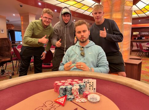 Volles Haus bei den Meetup Poker Events am Freitag im Grand Casino Aš