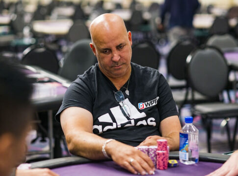 WPT Legends of Poker: Pantaleo raus, Qartomy führt