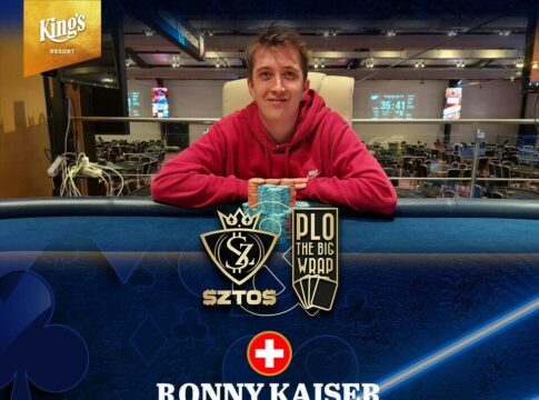Ronny Kaiser ist beim „The Big Wrap“ Masters nicht zu stoppen und räumt €117.876 ab!