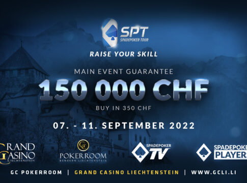 Sensationelle CHF 150.000 Garantie bei der Spadepoker Tour im GCL