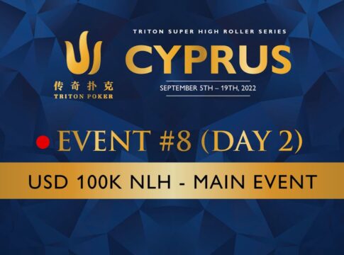 Triton High Roller Series Cyprus – Livestream vom Tag 2 des 100k Main Events!