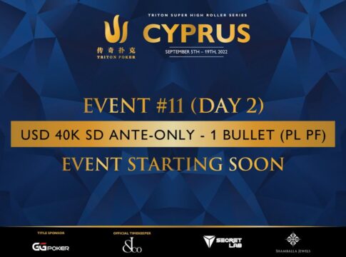 Triton High Roller Series Cyprus – Livestream vom Finale des 40k Short Deck Events #11!