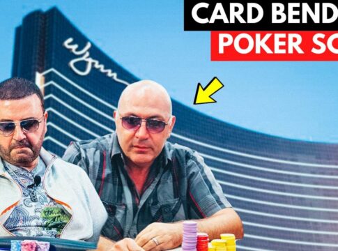 Cheating beim Poker durch verbogene Karten