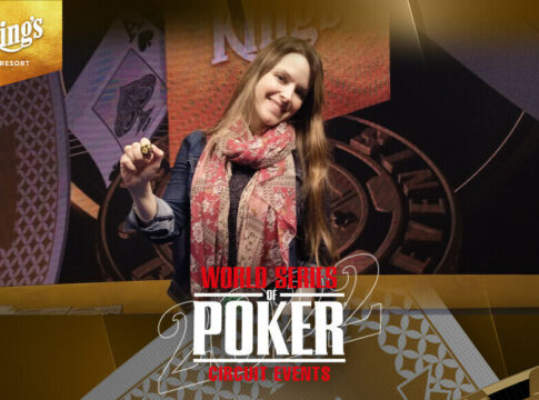 Maria Lampropulos schlägt „chiKKita banAAna“ für den WSOPC Bounty Hunter-Ring