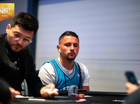 Clement Cure übernimmt den Overall-Chiplead bei den German Poker Masters im King’s!