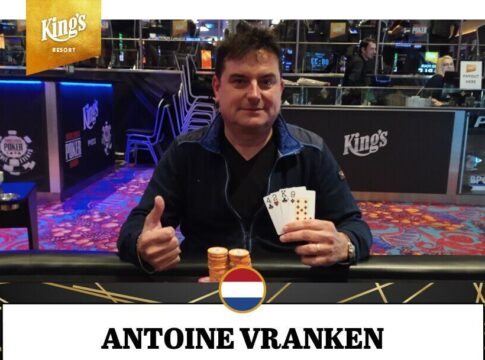Antoine Vranken holt das PLO 500 im King’s Resort