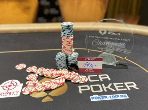 Deal beim BHD Main Event im Grand Casino Aš!