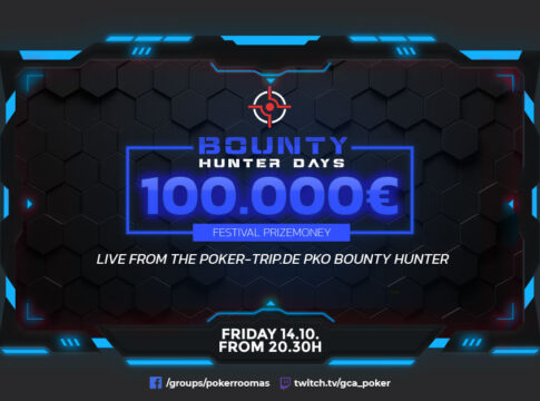 Freitag ab 20:30 Uhr – Livestream vom BHD Bounty Hunter Event aus dem Grand Casino Aš!