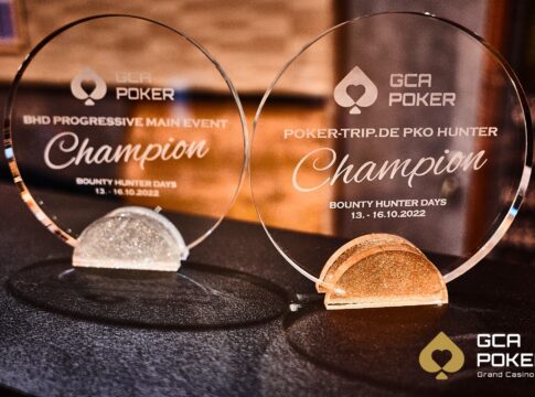 Jan Stütz geht als Chipleader ins Finale des Bounty Hunter Days Main Events im Grand Casino Aš!