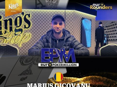 Marius Gicovanu ist der Omaha-Champion der Euro Poker Million im King’s!
