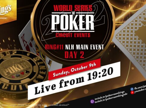 Sonntag ab 19:20 Uhr Tag 2 des €1.700 WSOP Circuit Main Events!