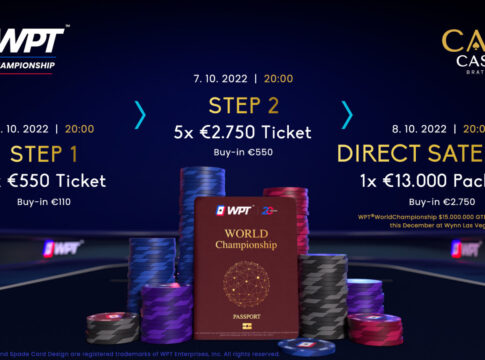 Mit dem Card Casino Bratislava zur WPT World Championship nach Las Vegas!