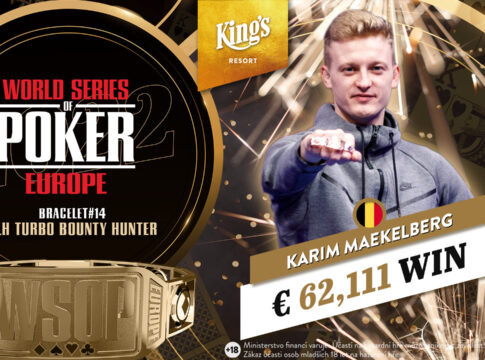 Maekelberg gewinnt das Turbo Bounty Hunter der WSOP Europe