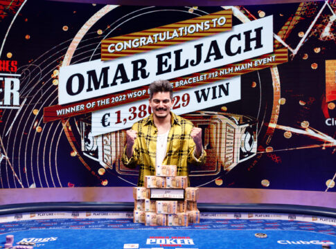 Omar Eljach ist der neue WSOPE Main Event Champion!